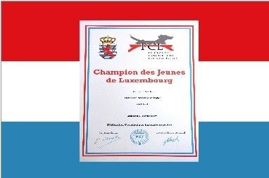 Des Archanges D'orphée - Jaslane & Jupiter sont champions du Luxembourg Junior !